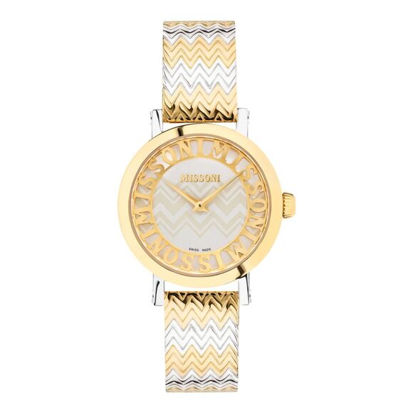 Missoni  Melrose Bracelet Watch Two Tone Womens - Picture 1 of 6